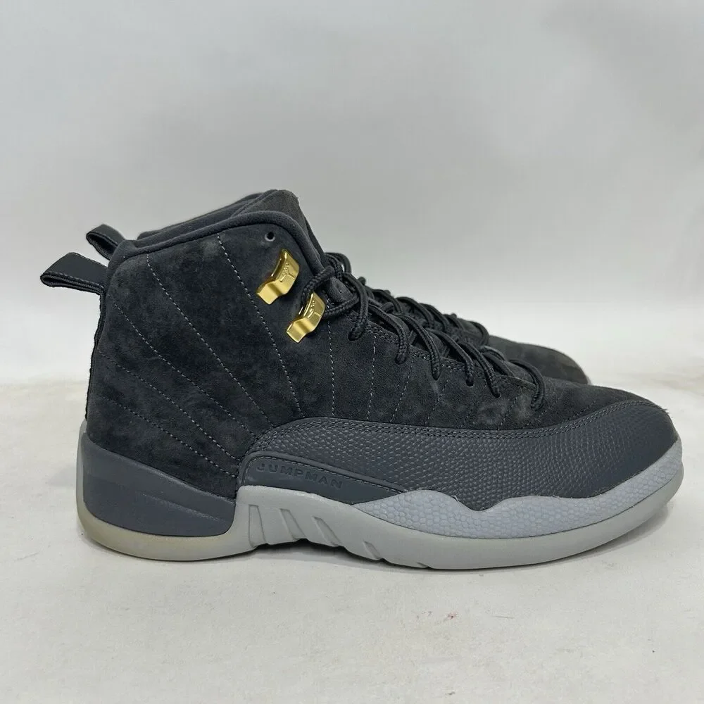 Nike Shoes Air Jordan 12 Retro “Dark Wolf Grey” 2024